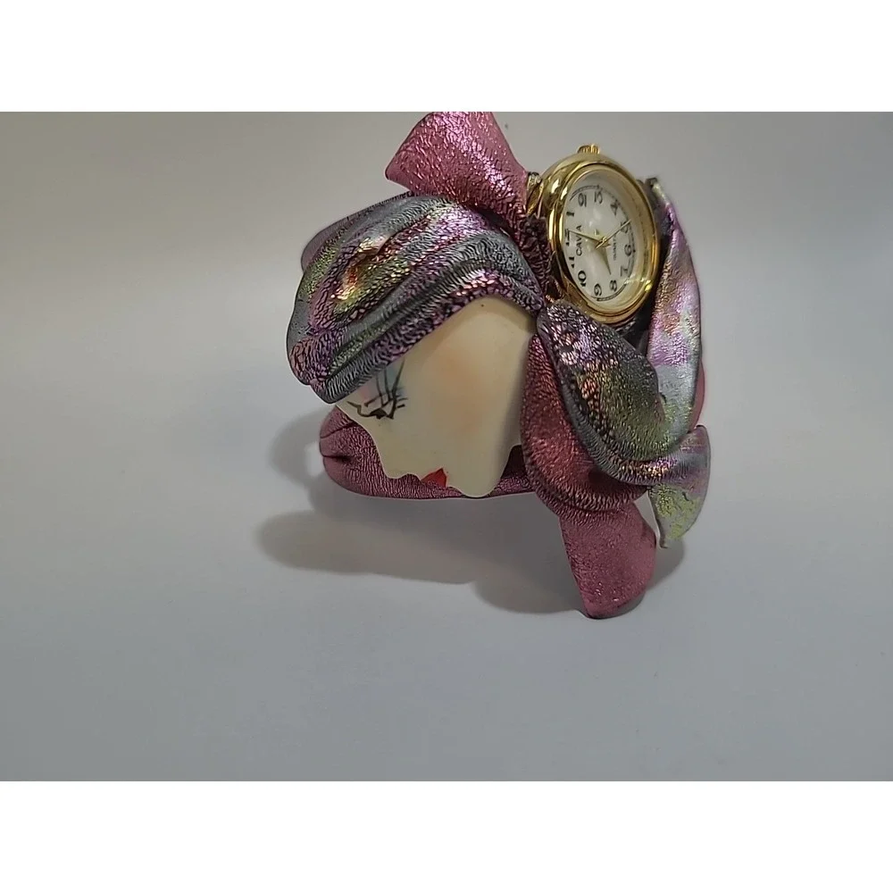 Vintage Bonetto Bisque Girl Quartz Watch‎ Bracelet
